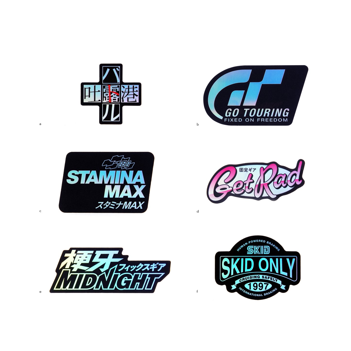 MIDNIGHT STICKERS PACK